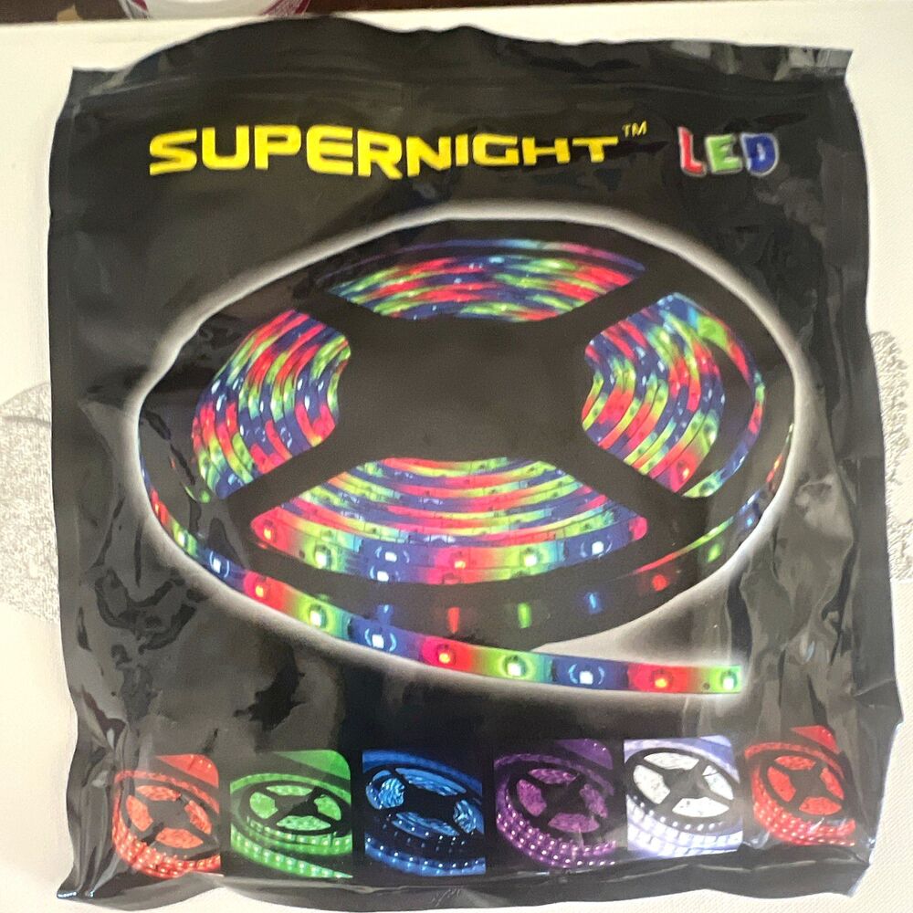 Supernight LED Multicolor Tape Strip Light, Flexible, CE Marking